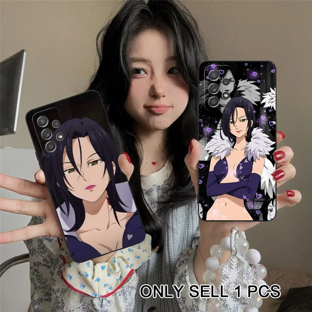 Seven Deadly Sins Merlin Phone Case for Samsung Galaxy A57 56 55 54 53 52 51 37 36 35 34 33 32 31 5G Soft TPU Shockproof Cover - view 4