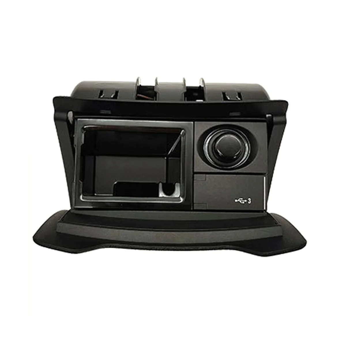 For Mercedes-Benz E-Class W213 2016-2020 Rear Armrest Box Cigarette Lighter Ashtray Assembly 2136808204 Black