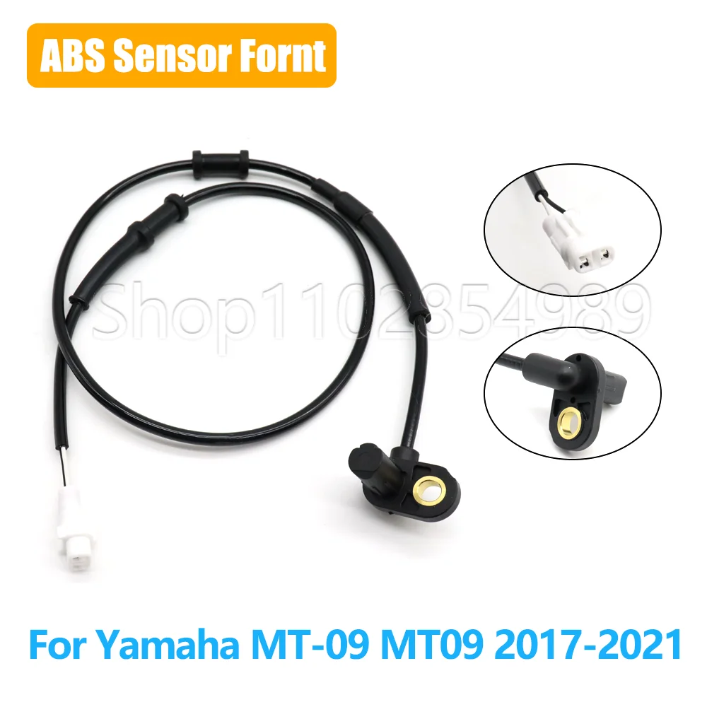 Sensor de velocidad de rueda ABS para Yamaha MT09 MT-09 MT 09 2017 2018 2019 2020 2021, piezas de motocicleta, sensor ABS delantero, reemplazo directo