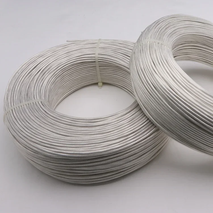 PT100 Compensation Wire 2 3 4 6 Cores PTFE Insulator Silver Plated Copper Shield Signal Line Thermal Resistance Sensor Cable