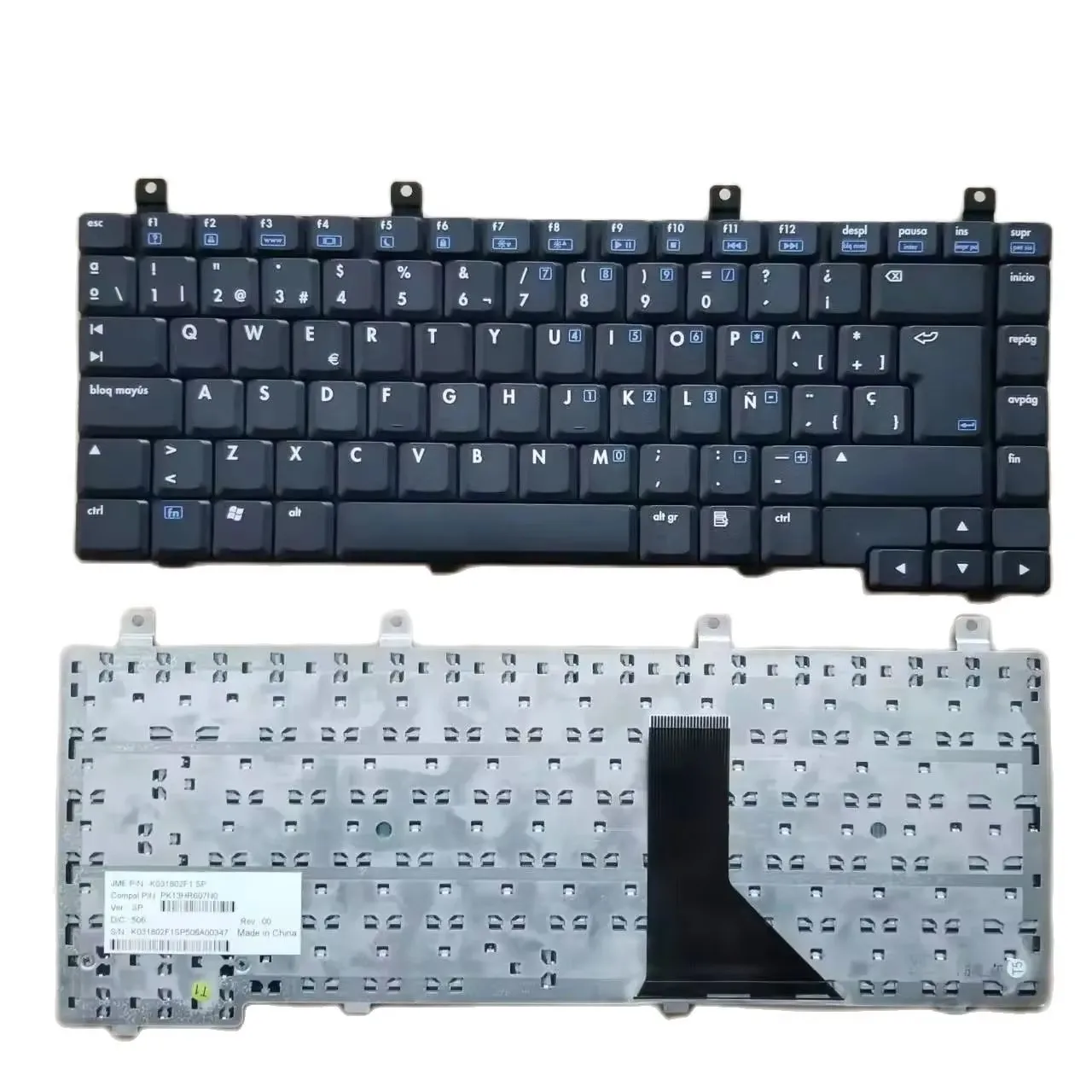 Keyboard For HP Pavilion DV5000 ZV5000 ZE2000 Black Spanish SP Layout