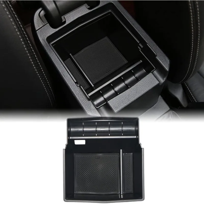 

Center Console Organizer Armrest Storage Tray Compatible with Subaru Forester 2014 2015 2016 2017 2018 ABS Tray Insert Box Glove