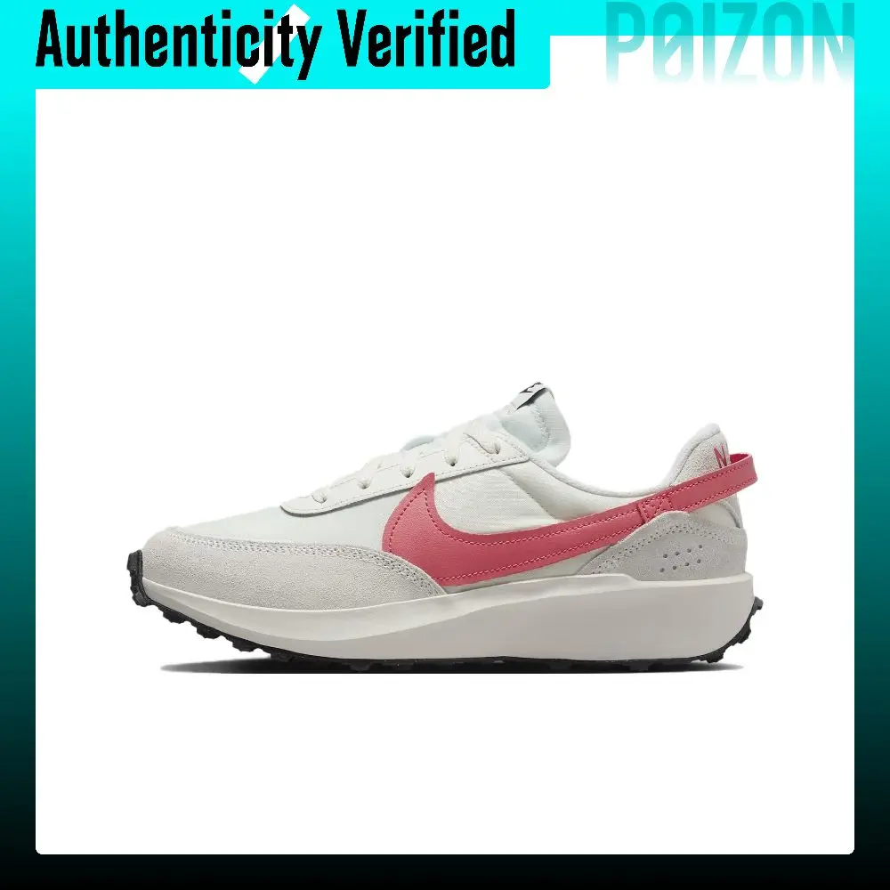 Nike Waffle Debut Low top Casual Shoes Women's White Red DH9523-108