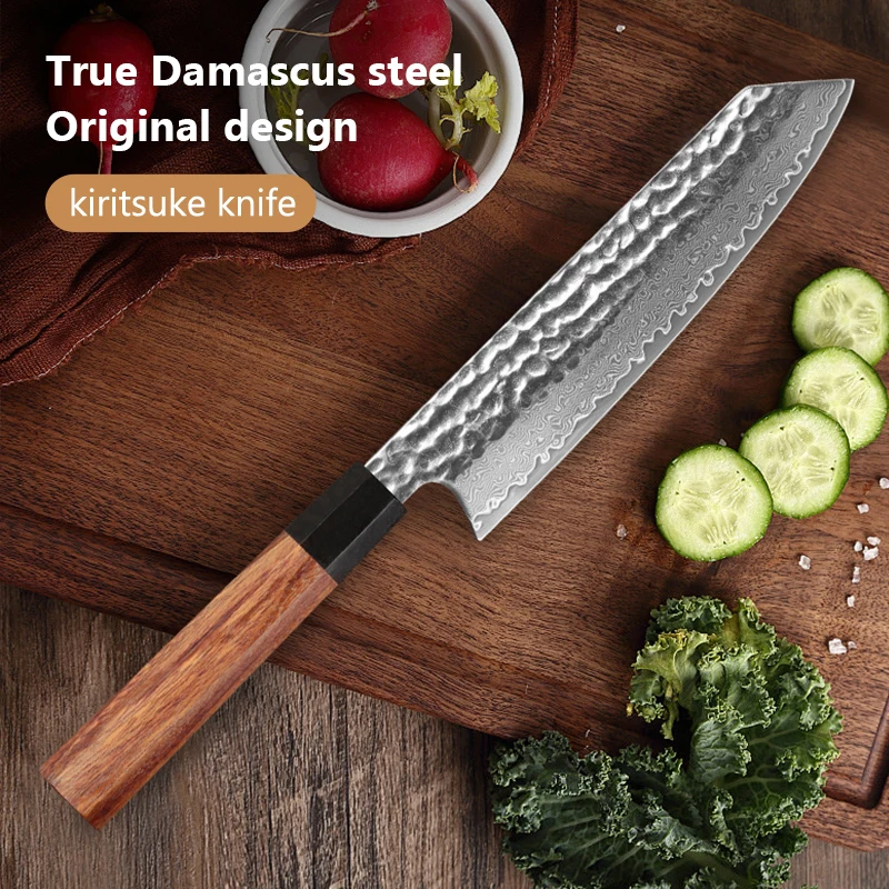 Professional Kiritsuke Knife 67 layer Damascus Steel Slicing Knife Slicing Knife Fruit Vegetable Kitchen Knife Cooking Tool