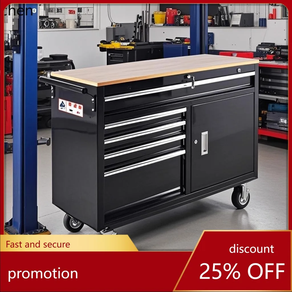 

CZ Heavy Duty Tool Low Cabinet Auto Repair Workshop Tool Cart Hardware Repair Drawer Push Box