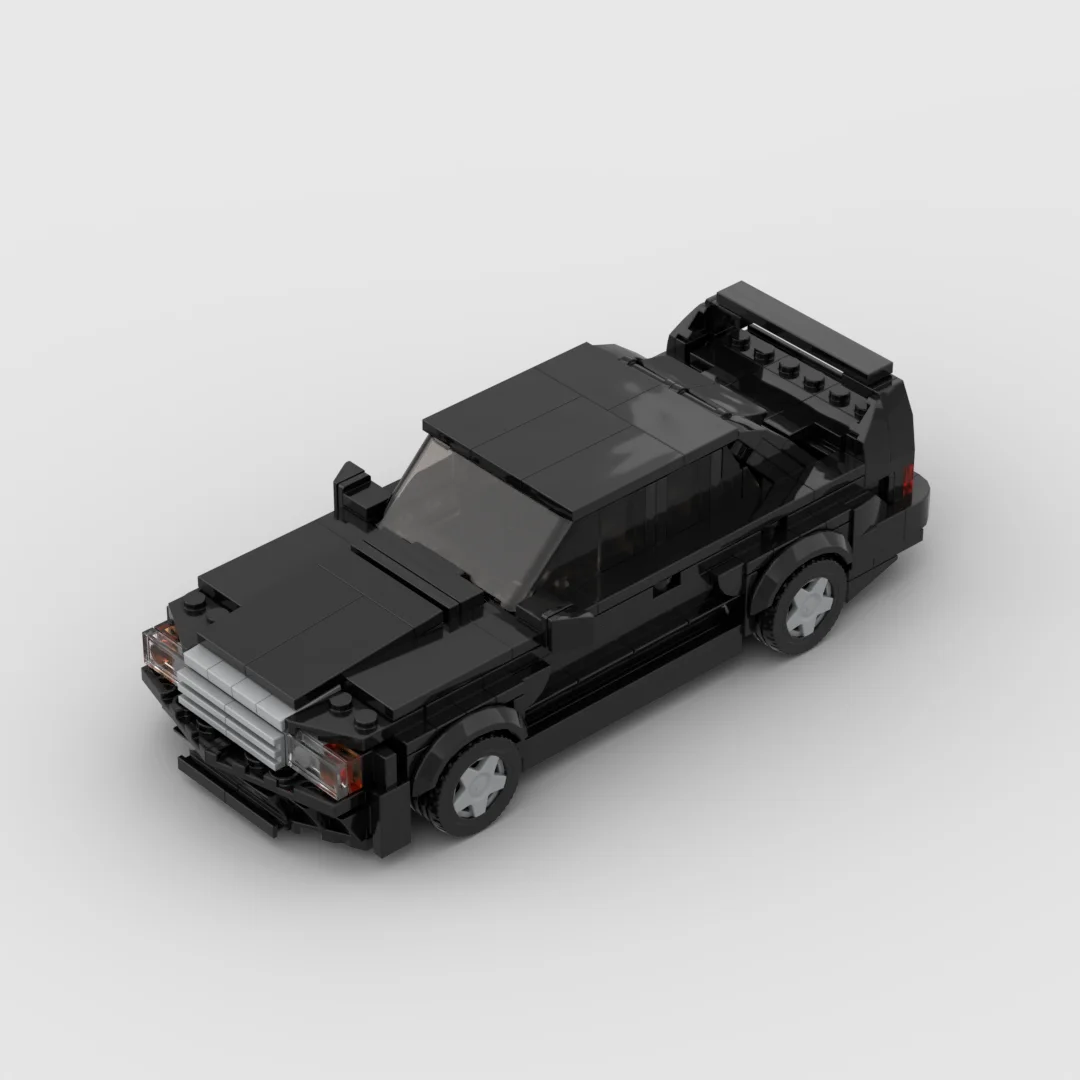 

MOC Benz E190 EVO racing sports car Vehicle Racer Building Blocks Brick Creative Garage Toys for Boys