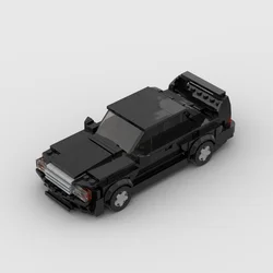 MOC Benz E190 EVO racing sports car Vehicle Racer Building Blocks Brick Creative Garage Toys for Boys
