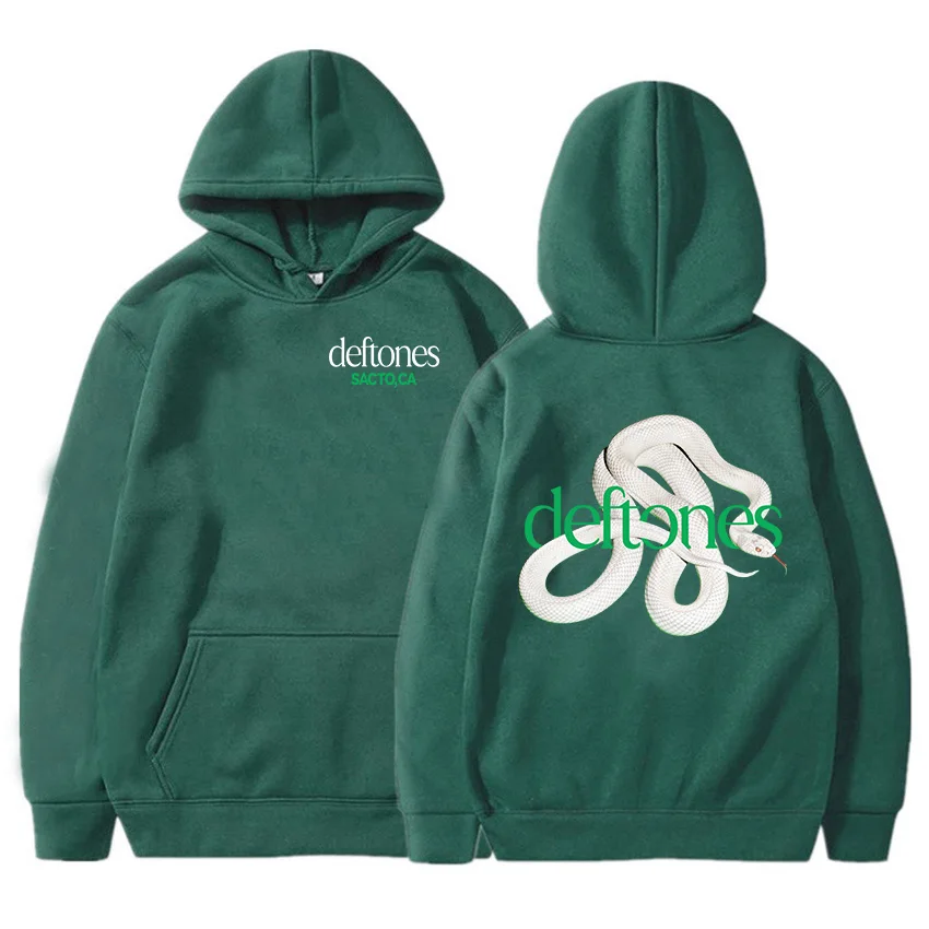 

Толстовки Deftones с частной музыкой, 2025, толстовки с графическим принтом альбома, осенние флисовые Sudaderas с длинными рукавами, мужская одежда унисекс