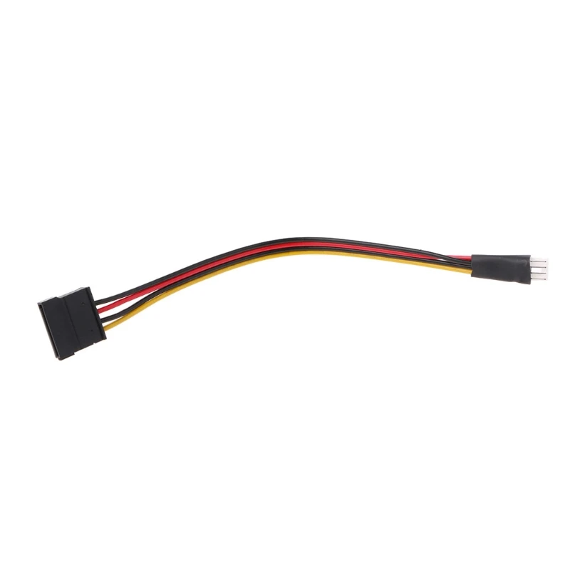 4Pin FDD Floppy Male to 15Pin Sata Female Adapter Converter Hard Drive Power Cable Cord 23cm/9.06in