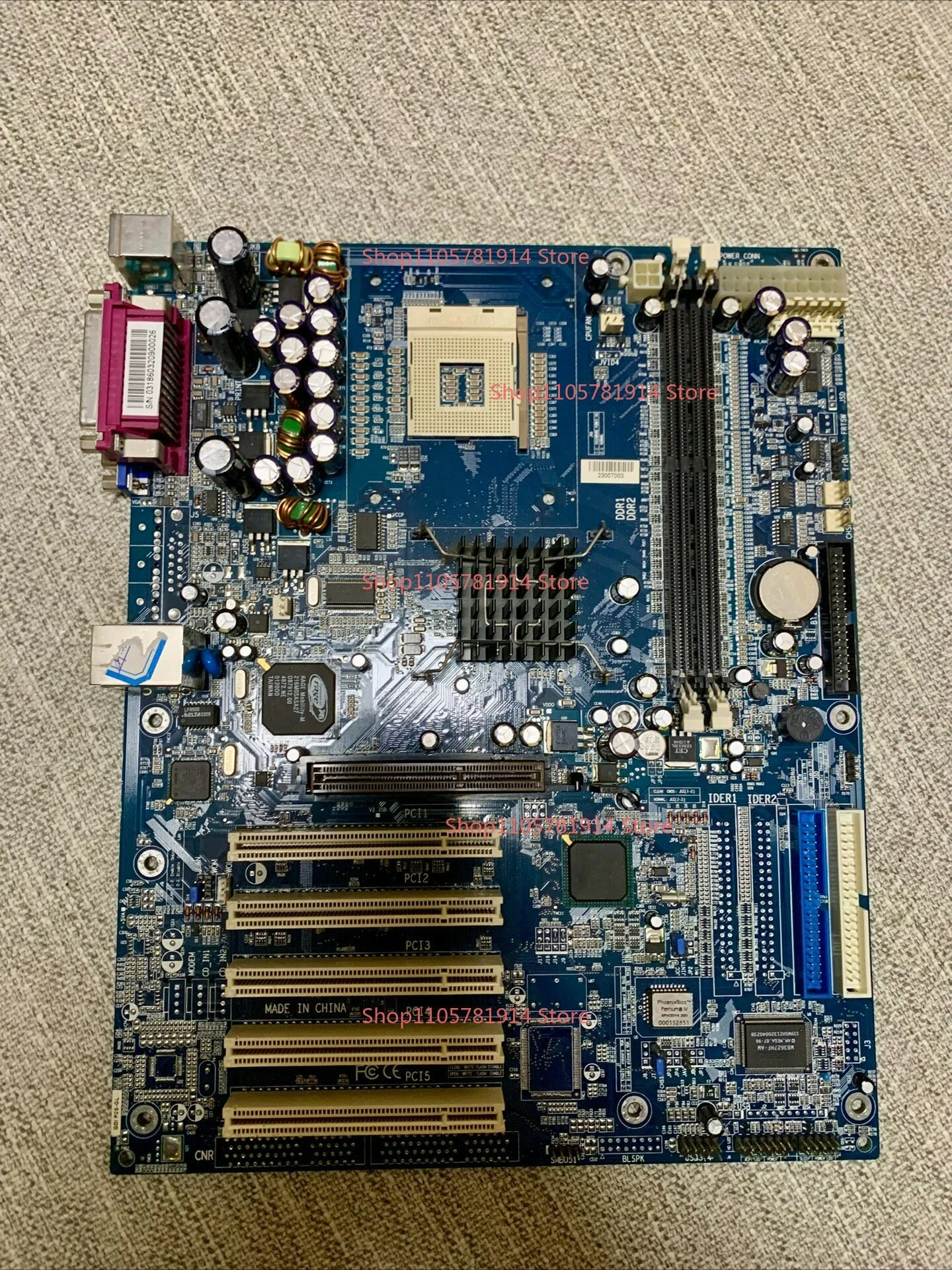 For Lenovo QDI P2S-GL 478 Pin Industrial Control Main Board, Support Pentium Four CPU