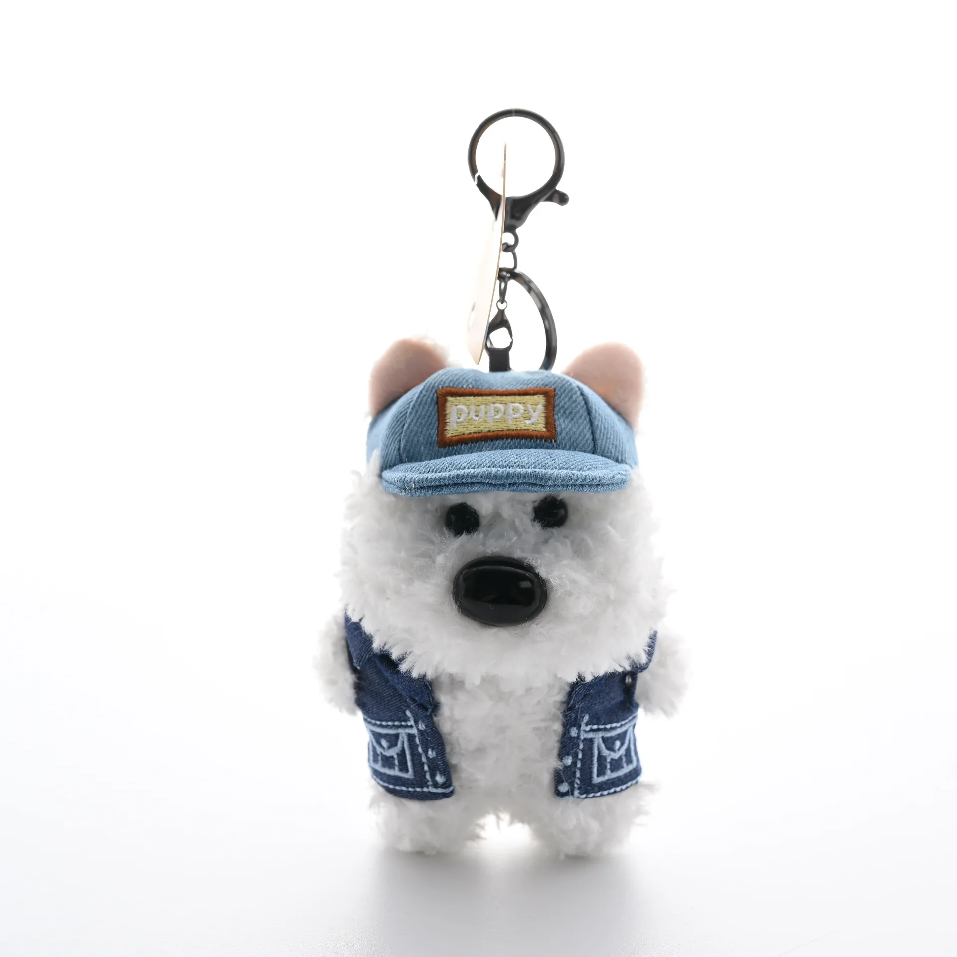 West Highland Little Dog Cooler Hund Plüsch Anhänger Tasche Puppe Anhänger Schlüsselanhänger Puppe