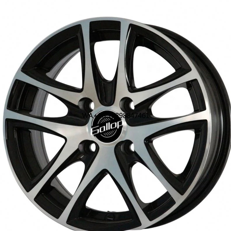 Gallop 13~14 Inch ET 25~35 New Aftermarket  Passenger Car Wheels Aluminium Alloy With PCD 4x100/114.3  CB 73.1mm