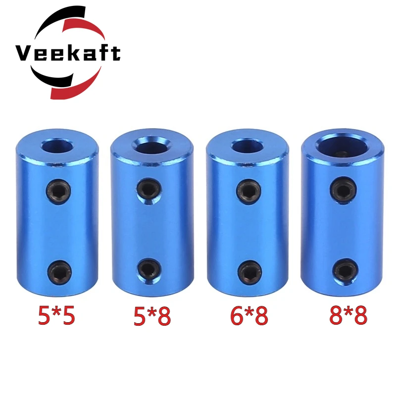 

10PCS aluminum Alloy Shaft Coupling 3/4/5/6/7/8/10mm Flexible Coupler for 3D Printer Stepper Motor Shaft Connector Accessories