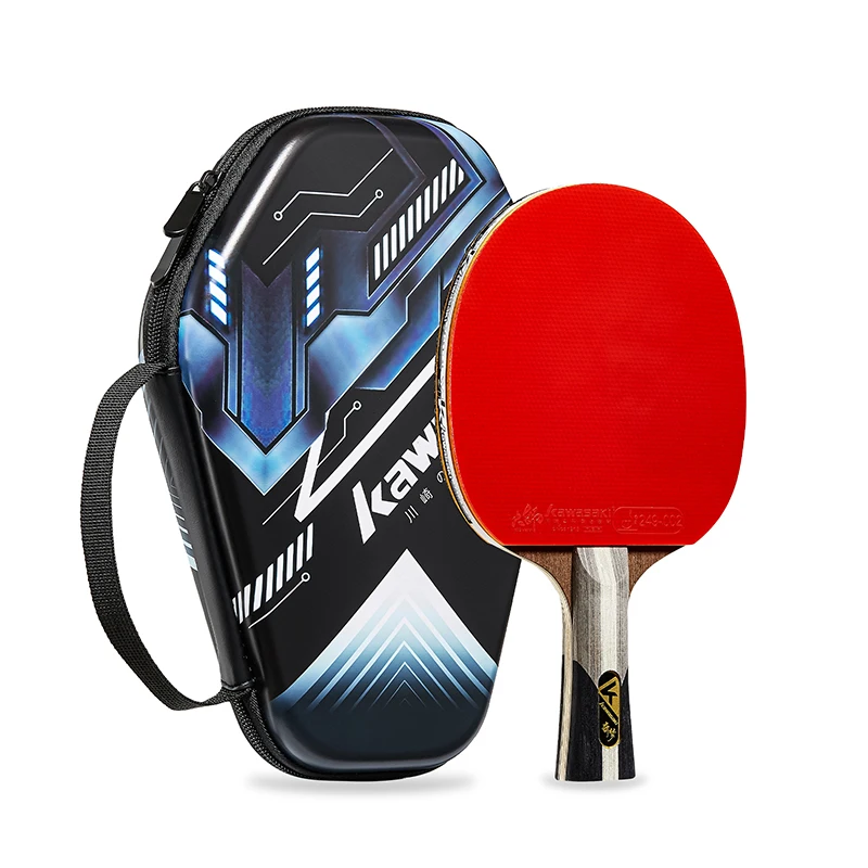 Kawasaki KSD-B5311 Pingpongracket Lange steel Professionele trainingstafel Tennispeddel Carbon Blade Dubbel omgekeerd rubber