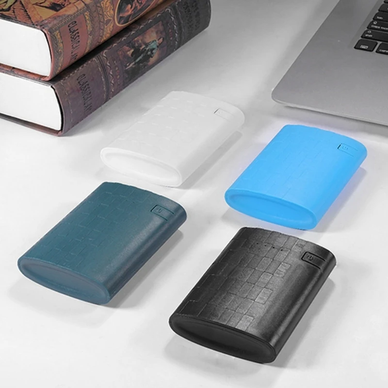 D0UA DIY Power Banks Curnosure включает в себя тип C & USB -порт Quick Power Banks Case легко переносить для батарей 8x18650