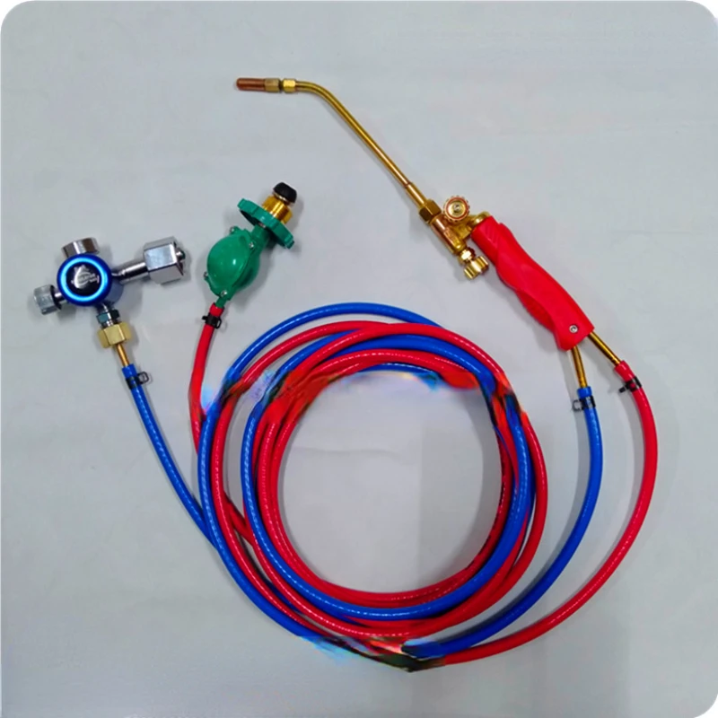 DA4K4L Portable Welding Torch Refrigeration Maintenance Welding Tool Thin Tube Combination Set H01-2 Small Welding of Copper