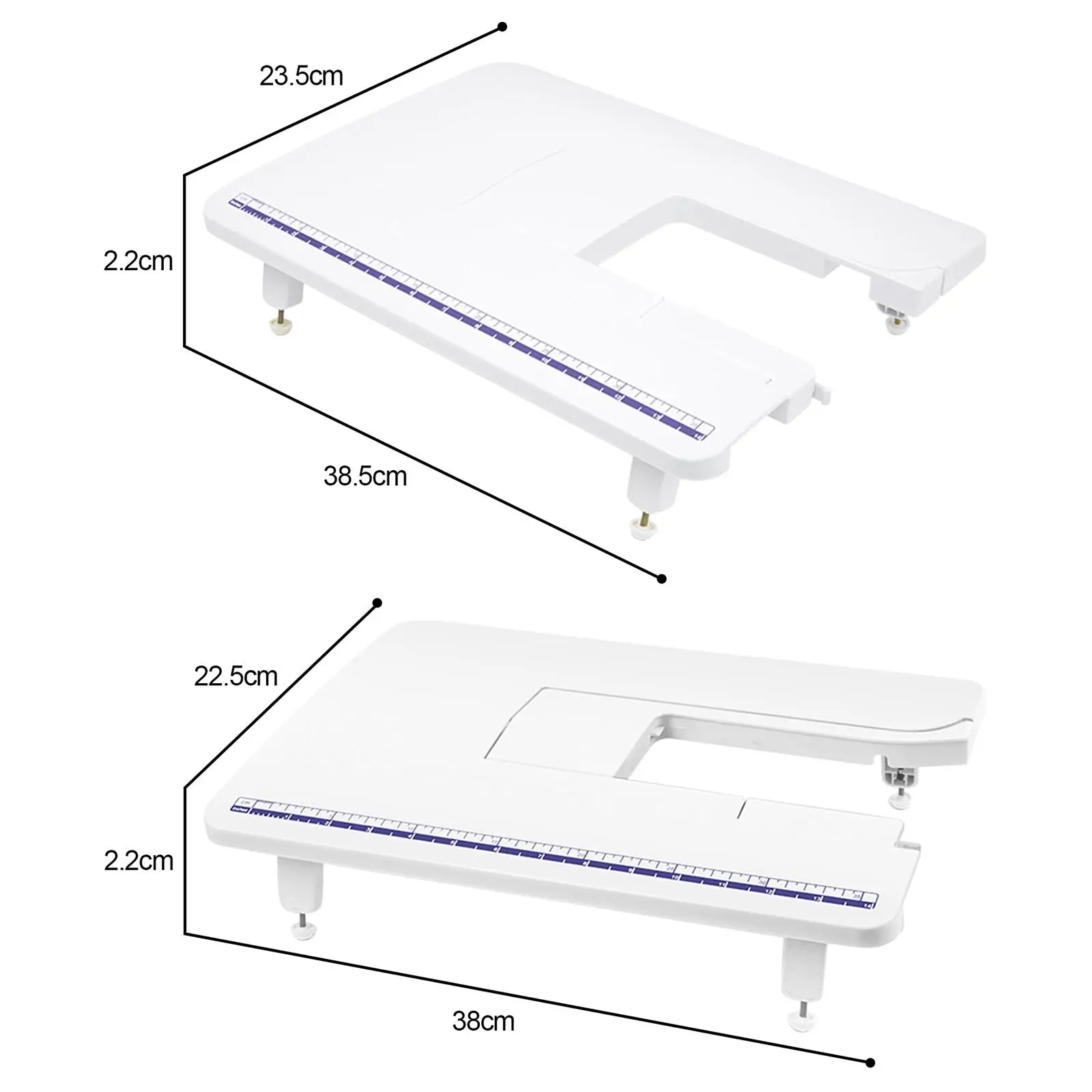 Tavolo di estensione della macchina da cucire per impieghi gravosi tavolo di estensione della macchina da cucire in plastica per Brother Household