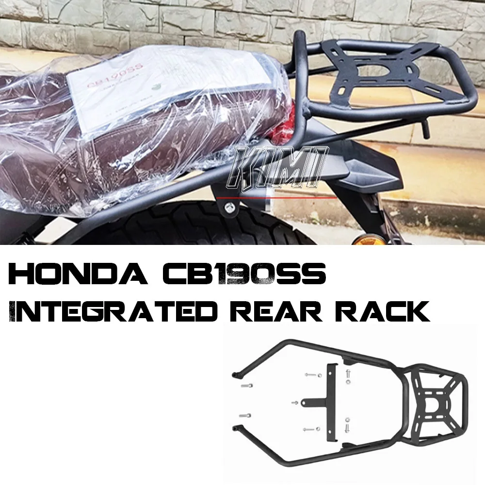 

Motorcycle Integrated Rear Rack Rear Armrest Tail Box Rack Modification Accessories For HONDA CB190SS CB 190SS
