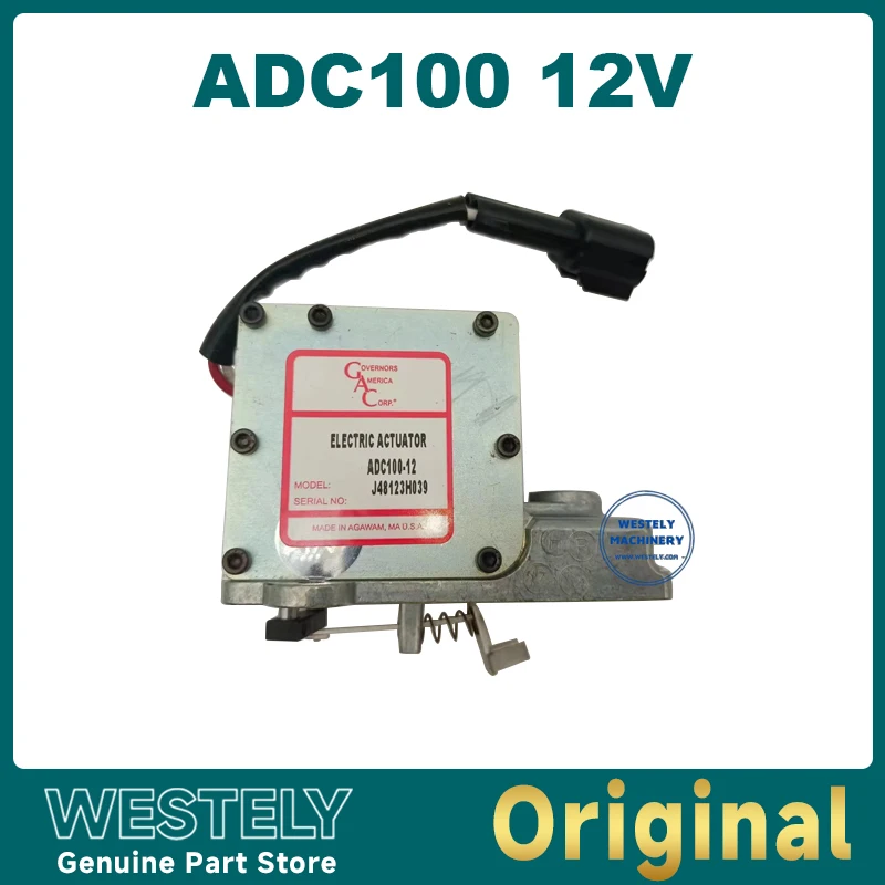 

Original GAC ADC100 12V Diesel Generator Set Actuator ADC100 12V