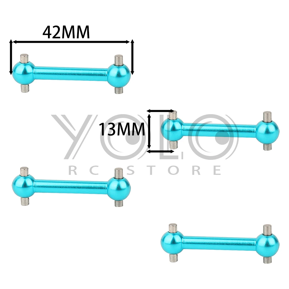 Tamiya TT01 Full Set Metal Upgrade Parts Kit Drive Shaft CVD Suspension Arm Diff Cup Steering Assembly for TT01 1/10 RC Car