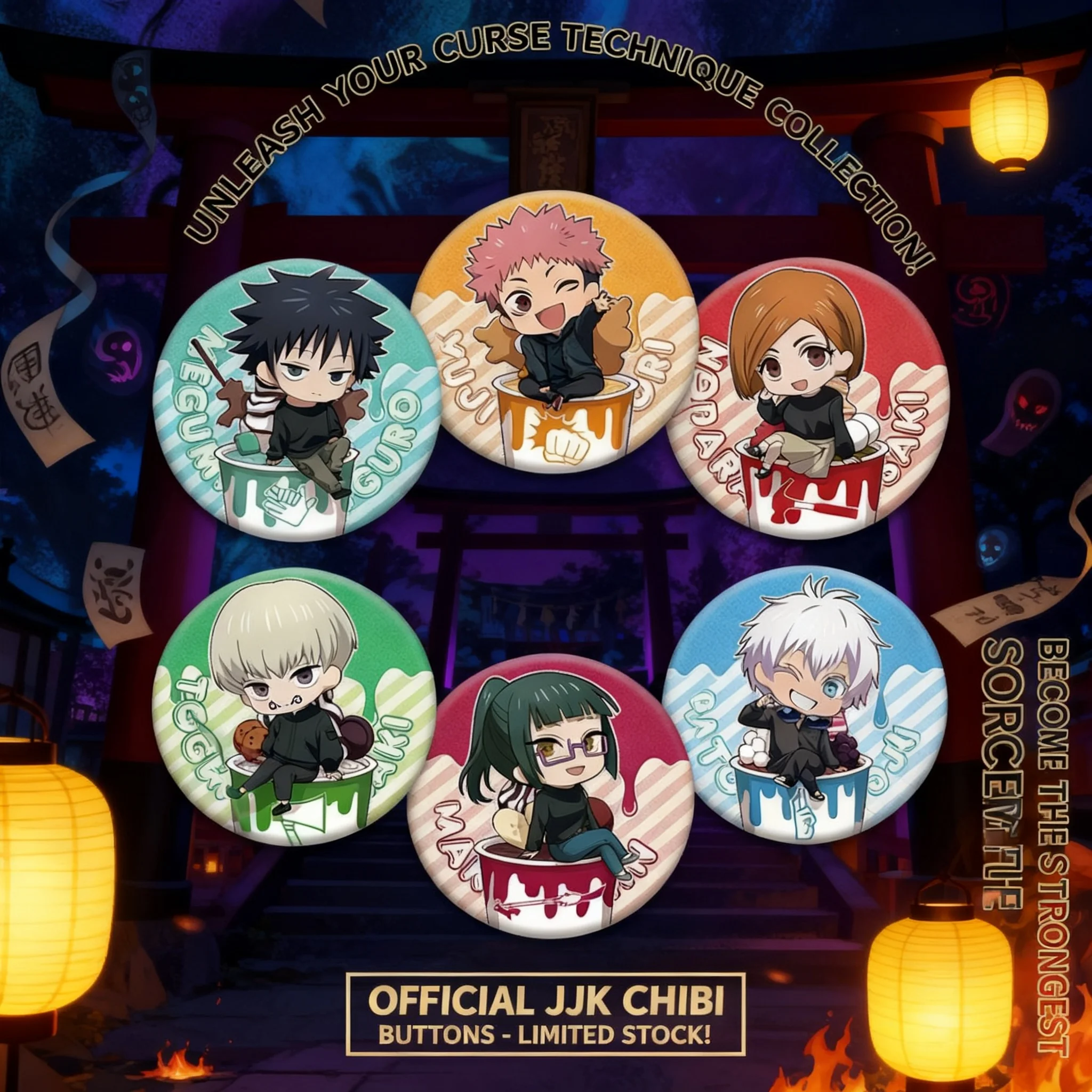 

Значок по аниме Jujutsu Kaisen: Годжо Сатору, Итадори Юдзи, Двойной Флеш, 172, 179, 75 мм, 58 мм, фан-арт, брошь, коллекционный подарок, косплей