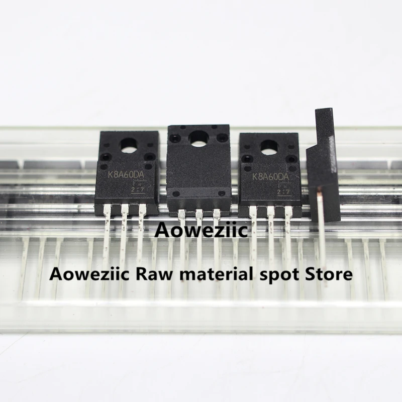 Aoweziic 2018 + 10 sztuk 100% nowe importowane oryginalne K8A60DA TK8A60DA TO-220F Iiquid kryształ tranzystor polowy 8A 600V
