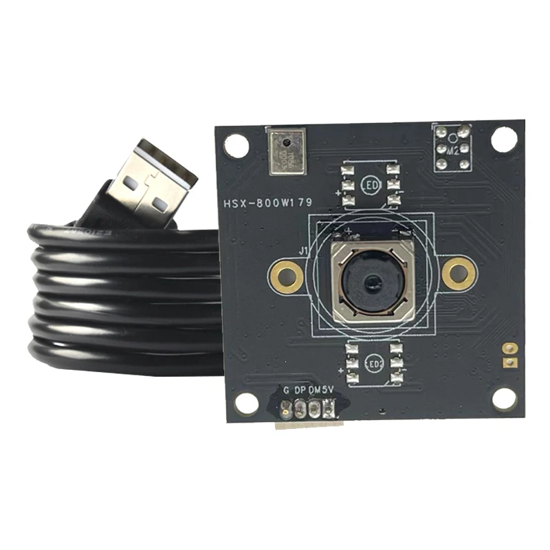 4K 8MP HD IMX179 USB Camera Module Autofocus 75 Degree No Distortion Lens UVC OTG Plug and Play For Image Acquisition/Teaching