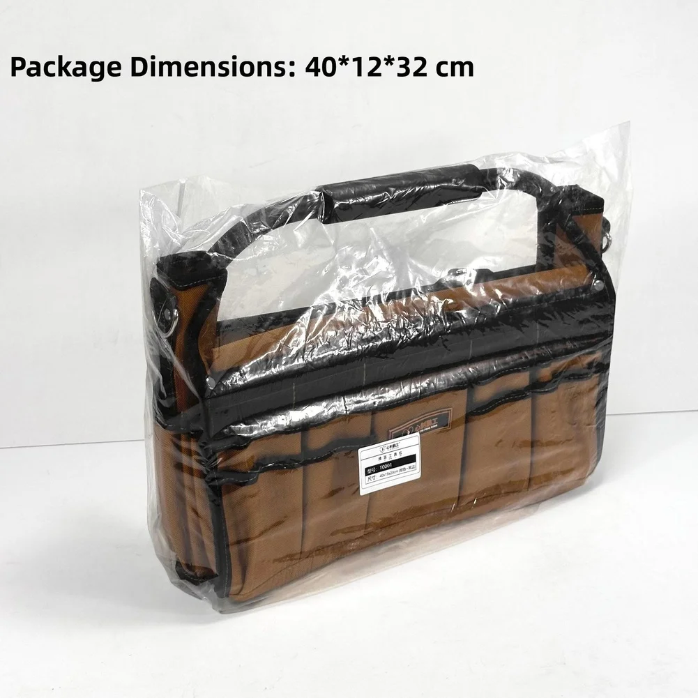 NEW Electrician Tool Bag Multipurpose Heavy Duty Oxford Fabric Tool Bag With Reinforced Handles Storage Bags 21 Pockets Tool