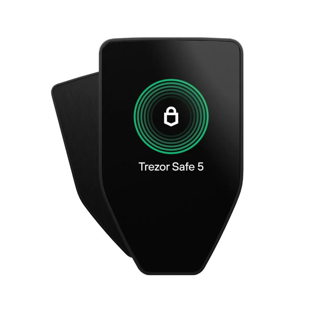 Trezor Safe5 Crypto Hardware Wallet Touchscreen Offline Cold Storage Security Open Source Official Reseller