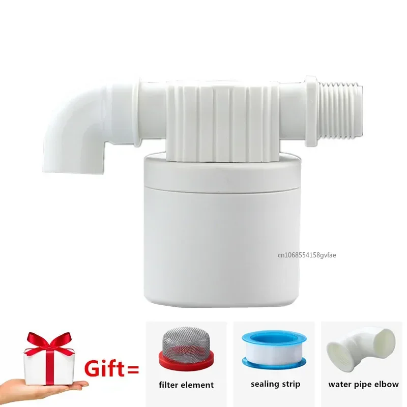 1/2" 3/4" 1" Male Thread Float Valve for Water Tank Floating Ball Valve Automatic Water Level Control Internal Installati Valve