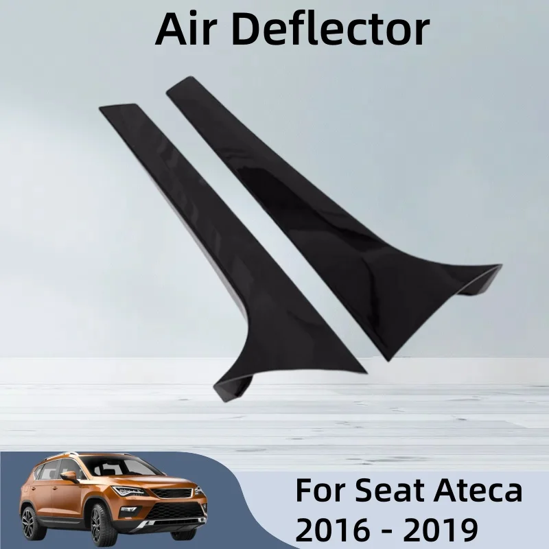 

For Seat Ateca 2016 2017 2018 2019 Car Stickers Cars Accessories Air Deflector Components Decorate Trim Paste Style