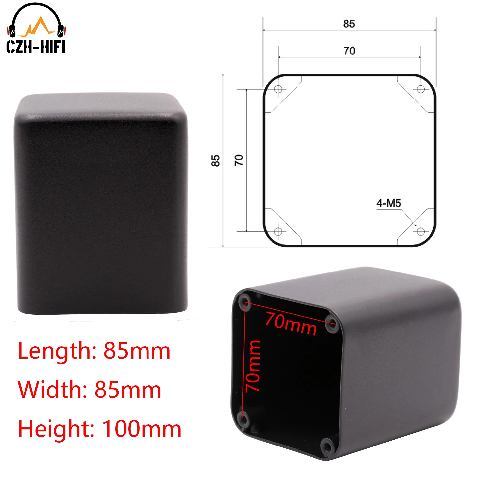 1 шт. металлическая крышка трансформатора, железная триодная винтажная Стандартная защита корпуса шасси HiFi DIY