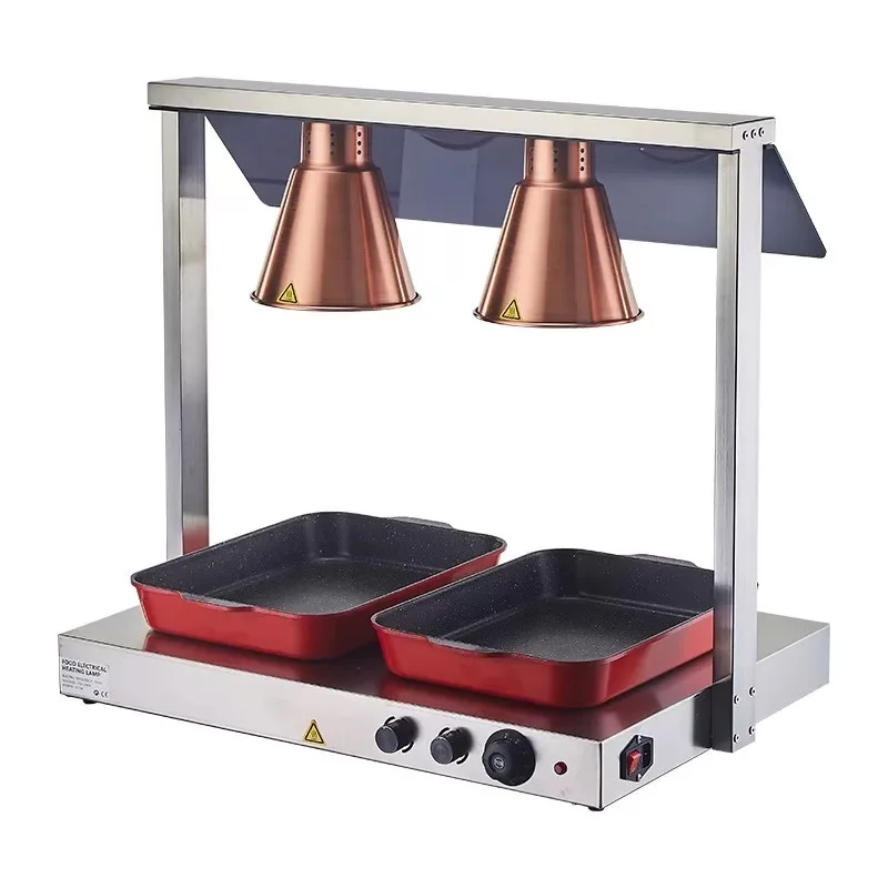 Lampada Riscaldante Rotonda per Alimenti a Prezzo Conveniente, per Feste, Ristoranti, Cucine e Uso Domestico, Facile da Usare