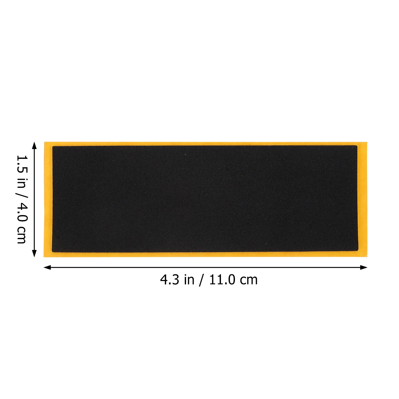 10 Stück Kinder Finger Skateboard rutschfeste Aufkleber Mini gepolsterte Griffbrett Zubehör starke Haftung Finger Skateboard Aufkleber