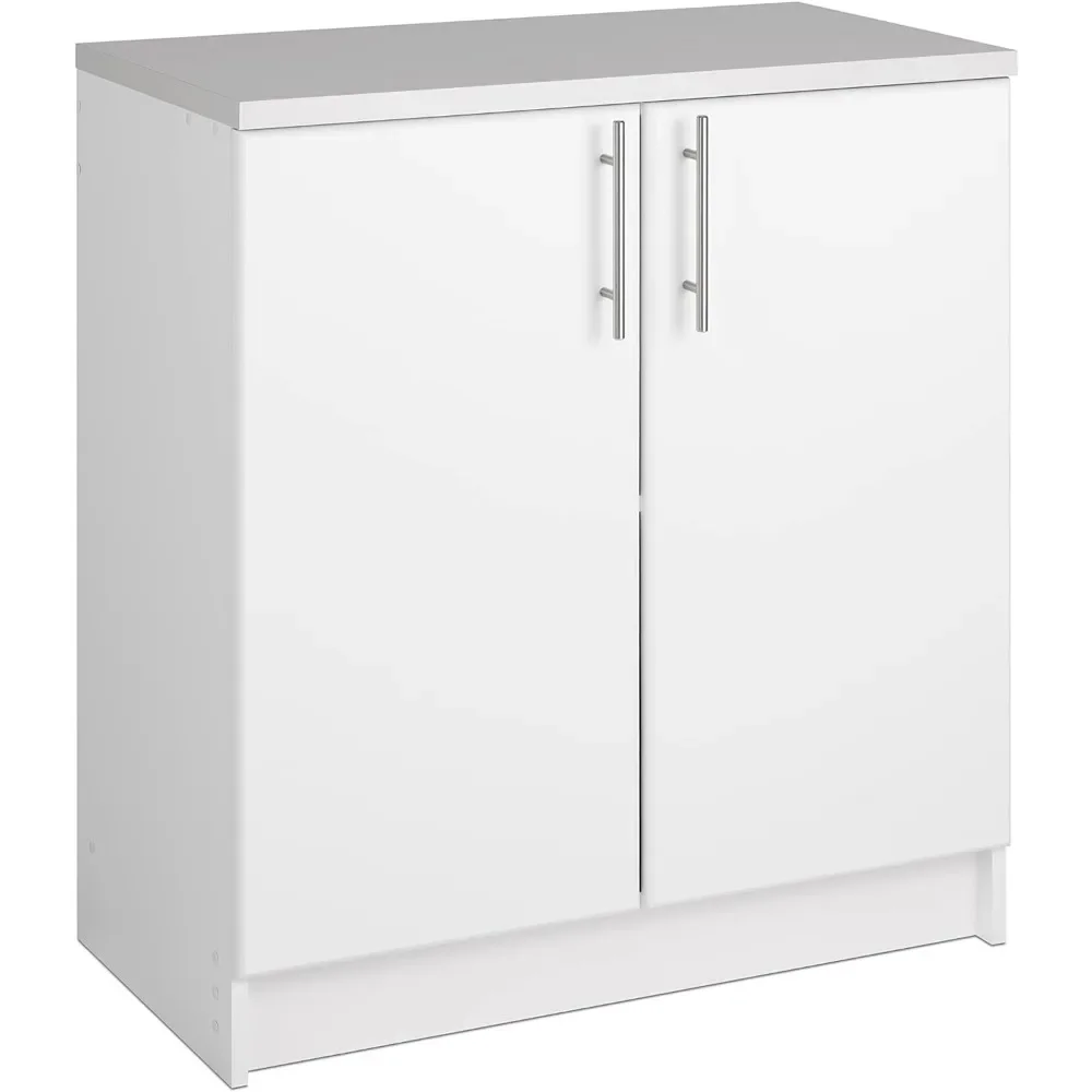 

32 "storage Cabinet, White Storage Cabinet, Base Cabinet, Bathroom Cabinet with 1 Adjustable Shelf 18" D X 32 "W X 36" H