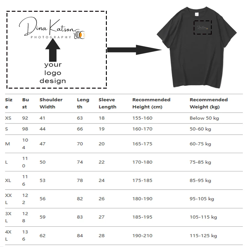 Free LOGO Heavyweight 240gsm Shoulder Drop Custom Design 100% Cotton T-Shirt Casual Short Sleeve Male And Female Cutom Team Logo image 3