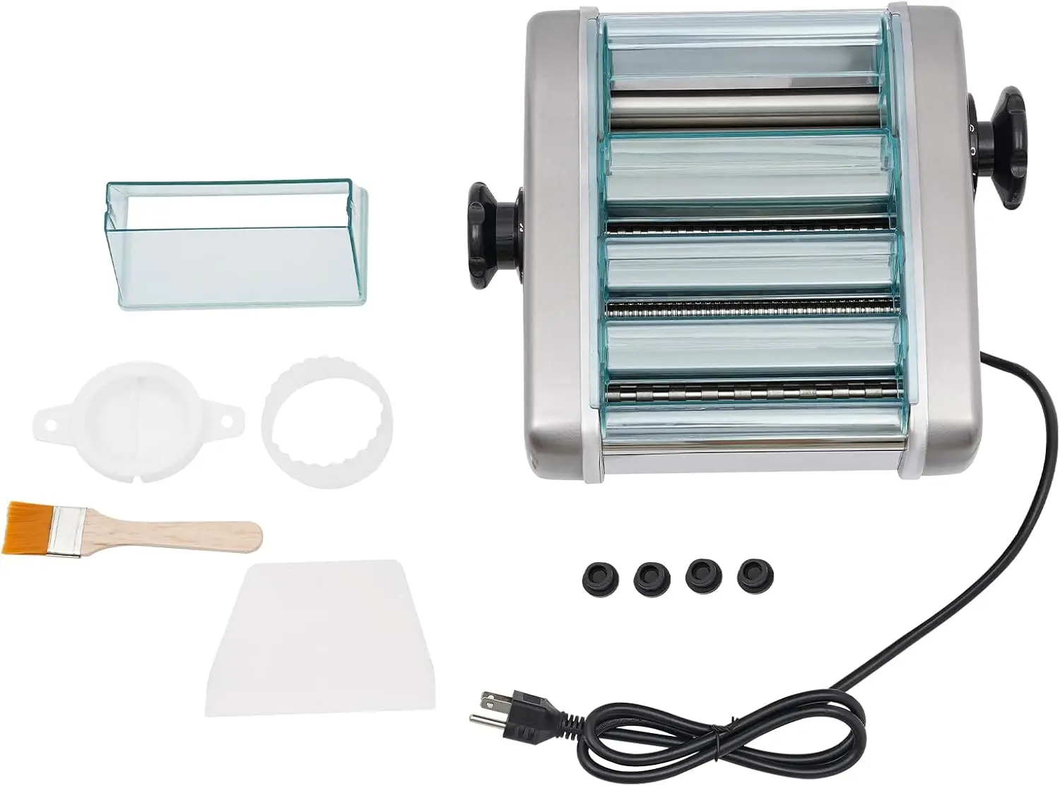 ماكينة صنع المعكرونة الكهربائية، ماكينة صنع المعكرونة الأوتوماتيكية، ماكينة قطع عجينة المعكرونة التجارية للسباغيتي واللاسجنا والفيتوتشكين