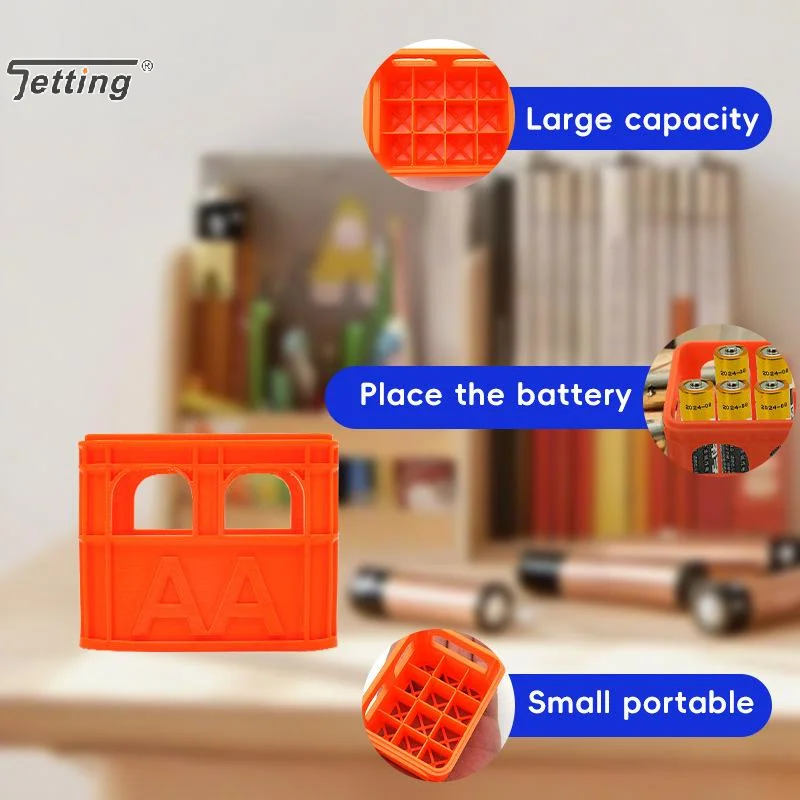 3D 프린팅 배터리 보관함 DIY 맥주 상자 번호 5 Aa 번호. 7 AAA 18650 배터리 적층형 보관 바구니 보관함