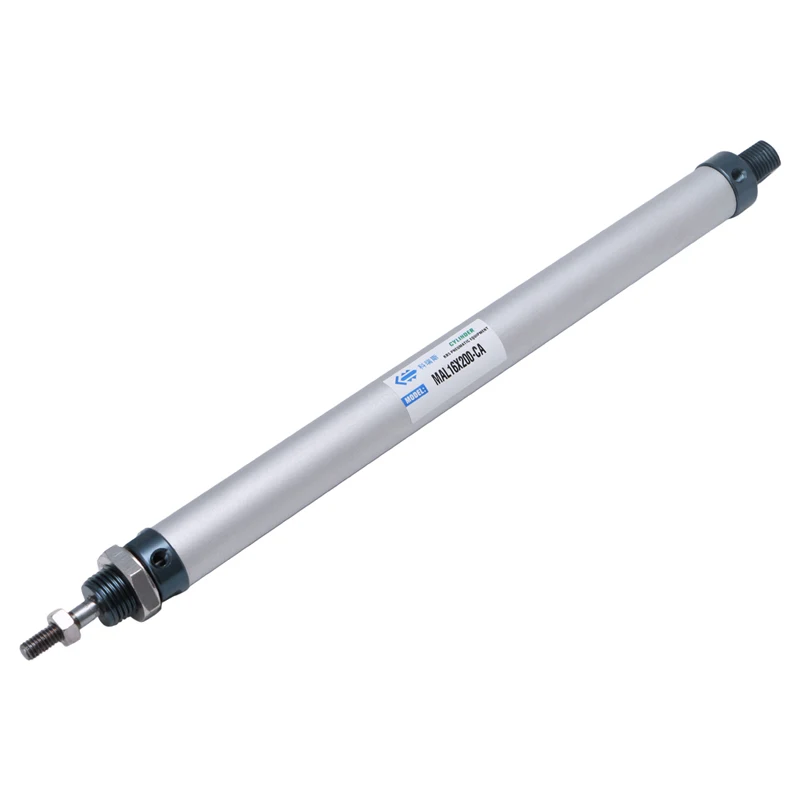 M6CF MAL 16mm 50/100/150/200mm Single Rod Double Acting Mini Pneumatic Air Cylinder