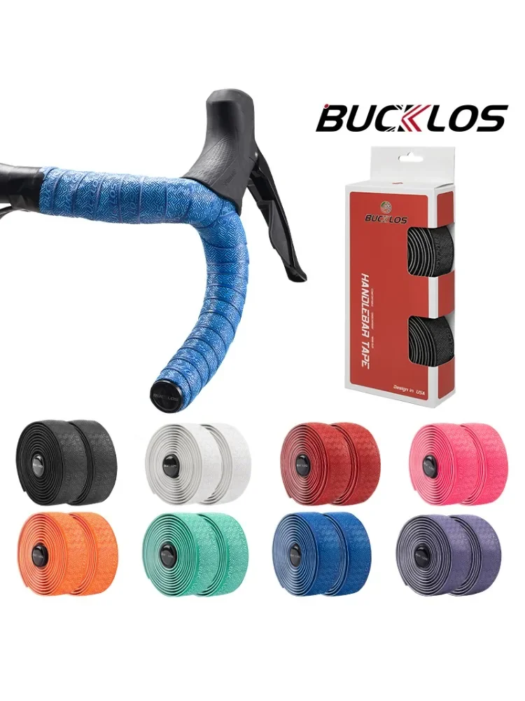 AliExpress BUCKLOS Road Bike Handlebar Tapes PU Shock Bicycle Handle Bar Tape Road Bike Tapes Anti-Slip