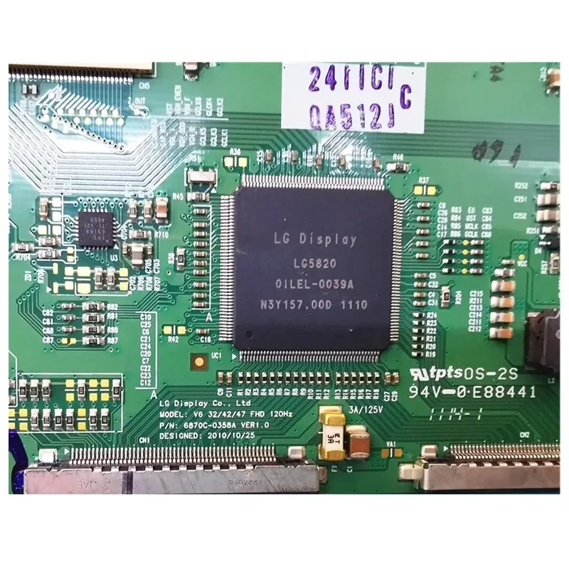 6870C-0358A Original Product 6870C 0358a 6870c0358a T-Con Board Model v6 32/42/47 Inch Full HD 120Hz Original Logic Board 0358A