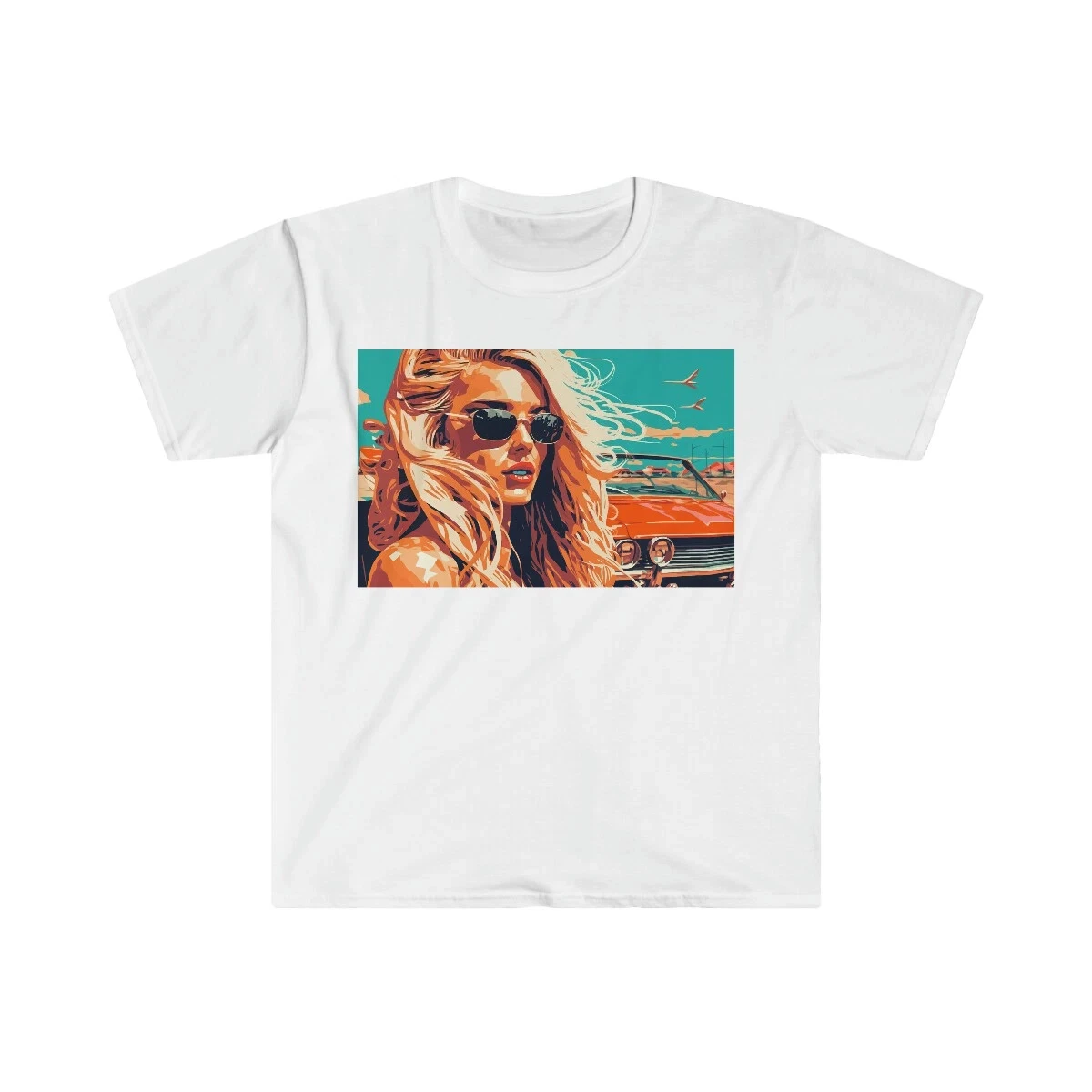 

Classic Actress, Graphic Print Summer Luxury Brand Pure Cotton Men's and Women's T-shirt Short-sleeved Street Fashion Clothing