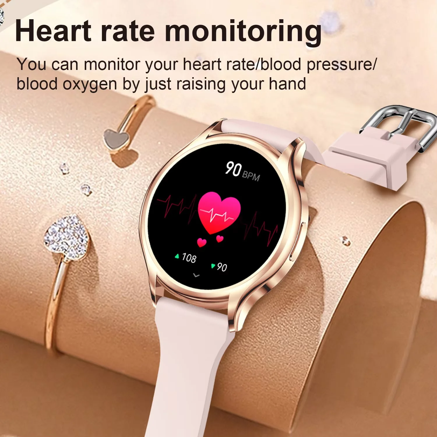 Women's Smart Watch Sleep Heal - Smartwatch Angelo Watches review and price