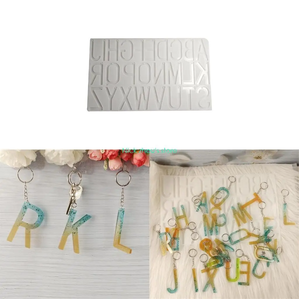 

E15E Простые в использовании прочные формы для ювелирных изделий из силиконовой смолы Модный аксессуар для персонализации и