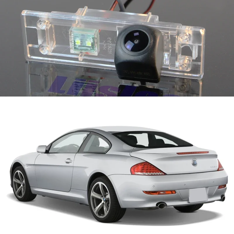 For BMW 6 M6 E63 E63N E64 E64N 2003~2010 Car Rear Camera Reverse Image CAM Night View AHD CCD WaterProof 1080 720 Back