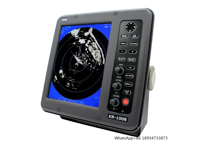 Most Trendy Marine Navigation Radar With Transponder ONWA 10.4 Color LCD Marine Radar with AIS Display