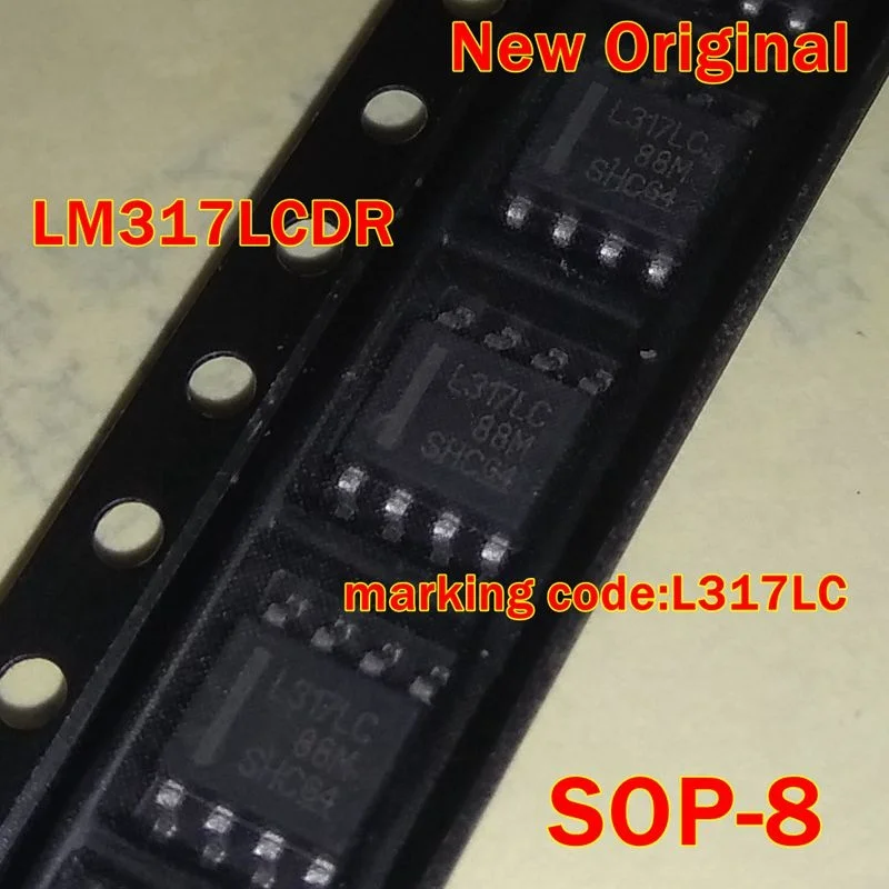 

1Pcs to 100Pcs Lm317Lcdr Sop-8 New Original Marking Code:L317Lc 3-Terminal Adjustable Regulator