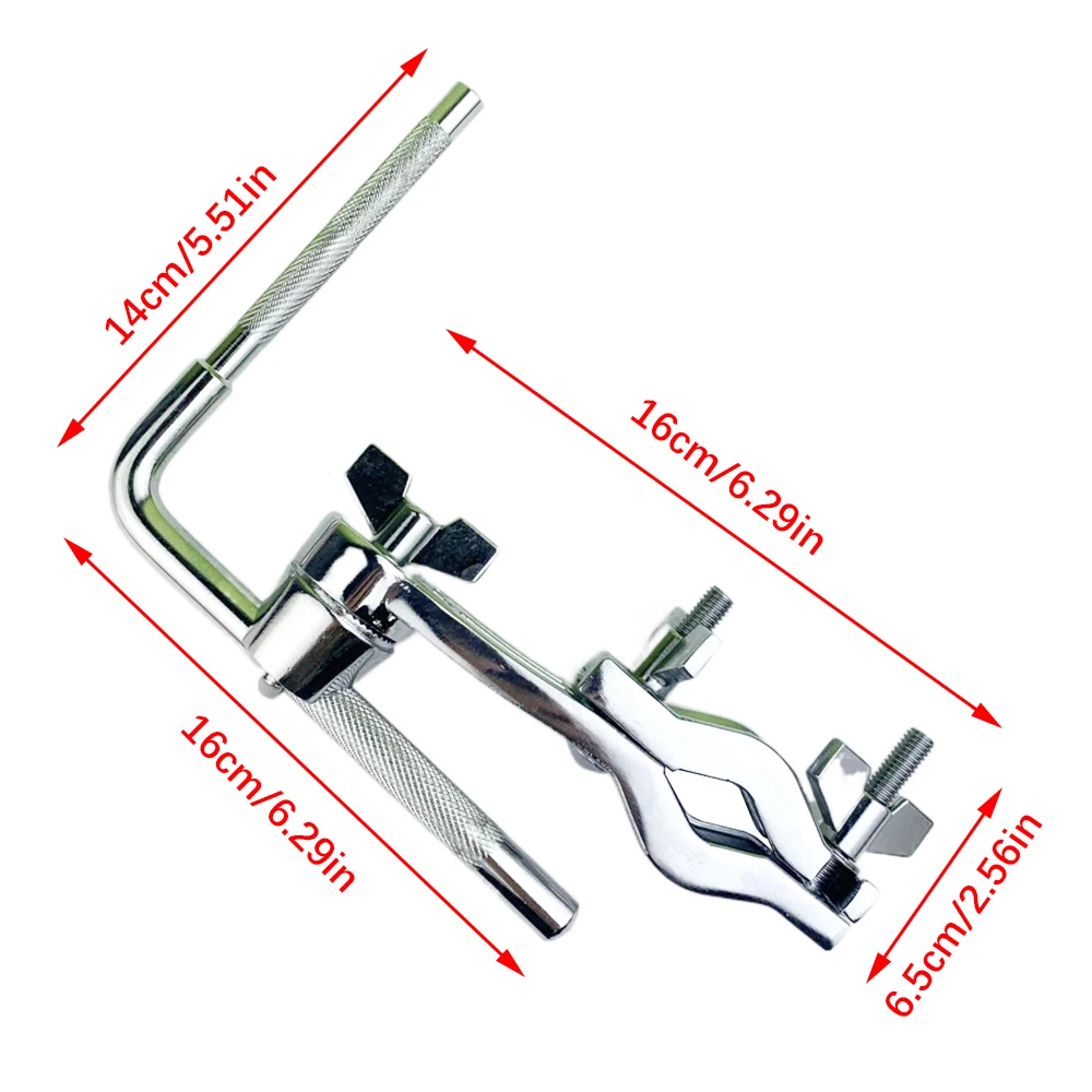 Cowbell Stand Extension Rack, Cowbell Holder Extension Clamp For Drum Set