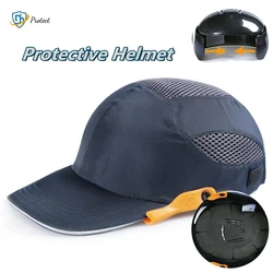 2023 New Safety Bump Cap Hard Inner Shell Protective Helmet Baseball Hat Style For Work Factory Shop Carrying Head Protection