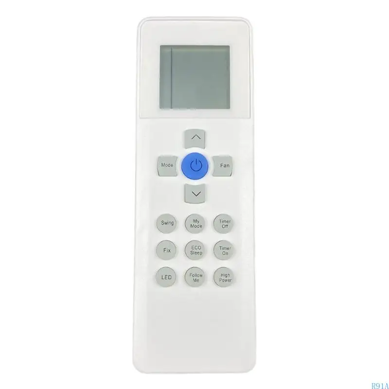 R91A Remote Control Quick Pairing Electronics Backlit for RG67N BGEF Air Conditioner